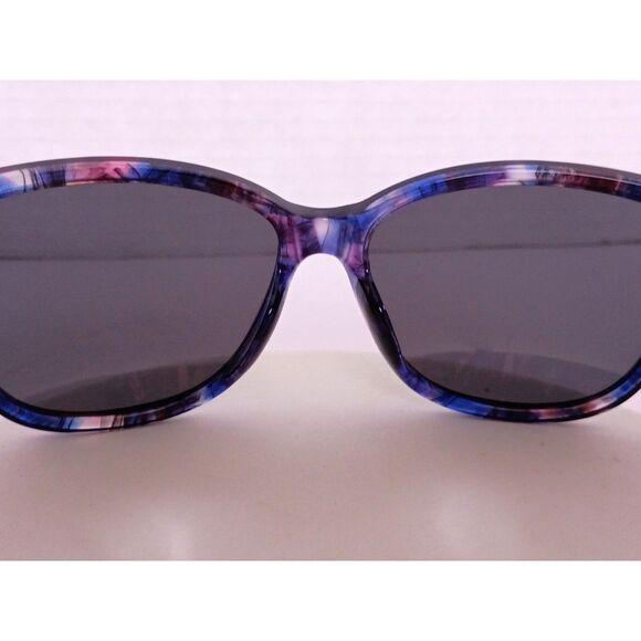 Foster Grant Purple Blue Tortoise / Gray Lens NS0821 Polarized Sunglasses - Picture 10 of 16